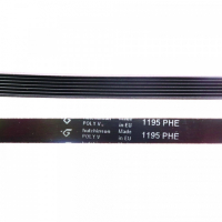 Ремень 1195 H7, L1145мм, черный, Hutchinson