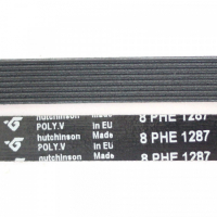 Ремень 1287 H8, L1198мм, черный, Hutchinson