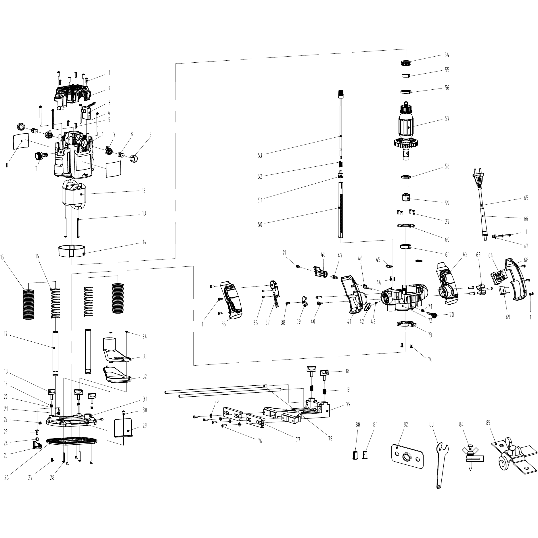Фрезер универсальный ФМ-1900