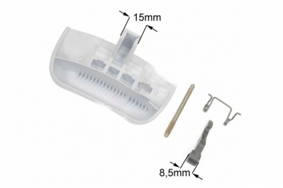 Ручка дверки (люка) для стиральной машины Indesit ATL 53 141736 ex 082299 C00082299