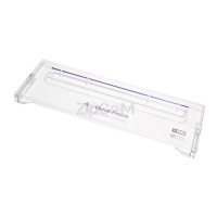 Откидная панель для морозильной камеры Zanussi 2244072209 (2271049484)